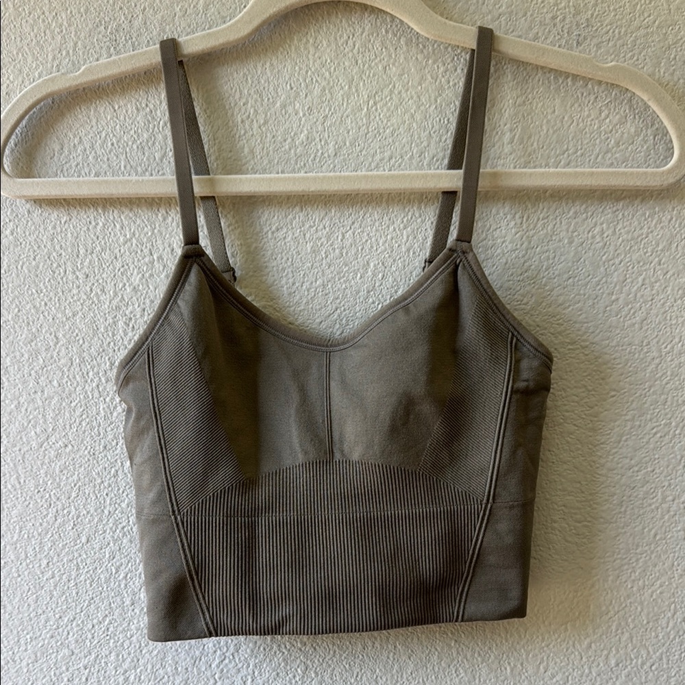All in Motion Women's Olive Green Sports Bra Size Medium EUC